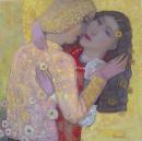 Осенний поцелуй. х.м.   60х60см.    2014г.